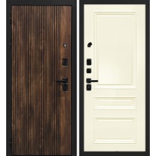 Лофт-1/Смальта-06 Дуб коньяк с патиной / Слоновая кость ral 1013