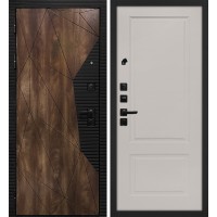 Лофт-2/ ПДЕ-04 Дуб коньяк с патиной / Кашемир