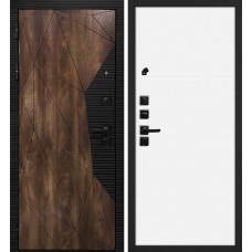 Лофт-2/Гладкая Дуб коньяк с патиной / Белый