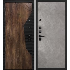 Лофт-2/Гладкая Дуб коньяк с патиной / Бетон