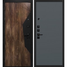 Лофт-2/Гладкая Дуб коньяк с патиной / Графит