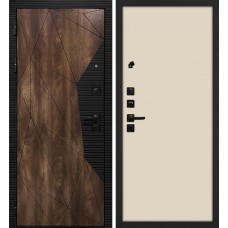 Лофт-2/Гладкая Дуб коньяк с патиной / Бежевый матовый