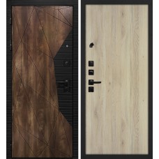 Лофт-2/Гладкая Дуб коньяк с патиной / Дуб молочный