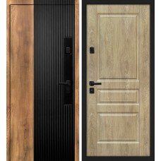 Орион/Версаль-2 Орех пекан, черный кварц / Дуб песочный