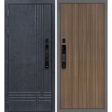 Осло смарт/Гладкая Бетон антрацит / Эвкалипт испанский