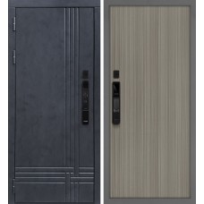 Осло смарт/Гладкая Бетон антрацит / Эвкалипт португальский