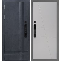 Осло смарт/Смальта-Лайн 02 Бетон антрацит / Агат ral 7044