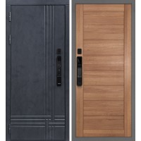 Осло смарт/Техно 708 Бетон антрацит / Миндаль