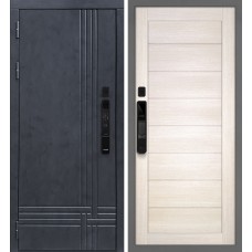 Осло смарт/Техно 708 Бетон антрацит / Сандал бежевый