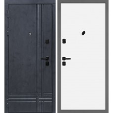 Осло/ПДЕ-04 Бетон антрацит / Белый грунт