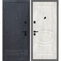 Осло/Сиена 1 Бетон антрацит / Дуб жемчужный