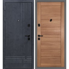 Осло/Техно 708 Бетон антрацит / Миндаль