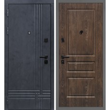 Осло/Версаль 2 Бетон антрацит / Дуб корица