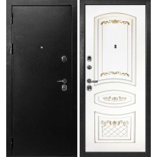 С-1 / Смальта-05 Титан черный / Белый ral 9003  патина золото