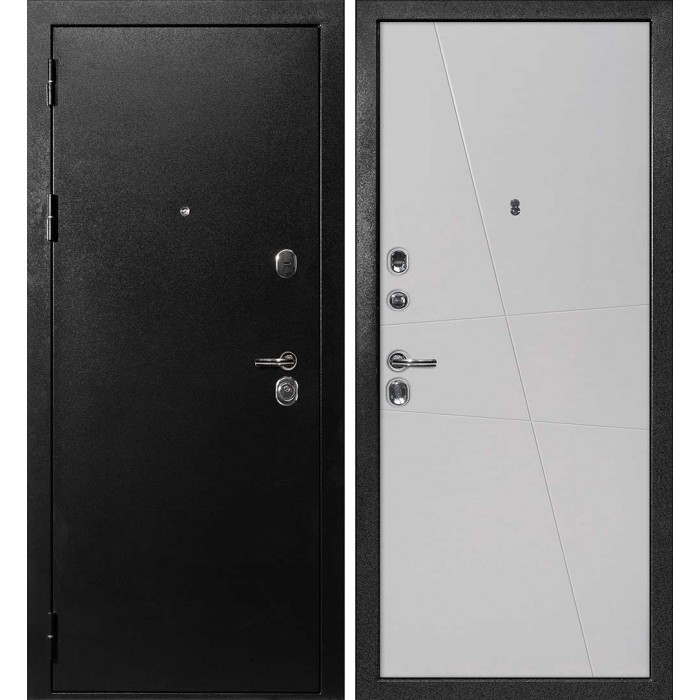 Дверь Скамбио Порте С-1 / Смальта-Лайн 02 Титан черный / Агат ral 7044
