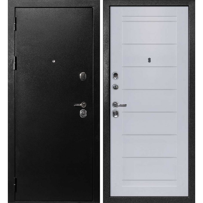 Дверь Скамбио Порте С-1 / ТЕХНО-708 Титан черный / Муссон