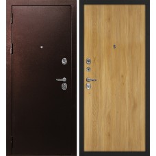 С-3/Гладкая Антик медный / Дуб золотистый