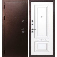 С-3/Смальта-04 Антик медный / Белый ral 9003  патина серебро