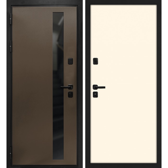 Дверь Скамбио Порте Уран/Гладкая Бронза / Магнолия