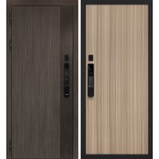 Вертикаль смарт/Гладкая Дымчатый камень,  дуб мореный (замковая часть) / Эвкалипт тасманский