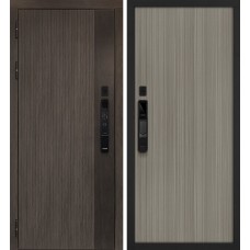 Вертикаль смарт/Гладкая Дымчатый камень,  дуб мореный (замковая часть) / Эвкалипт португальский