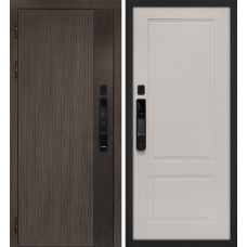 Вертикаль смарт/ПДЕ-04 Дымчатый камень,  дуб мореный (замковая часть) / Кашемир