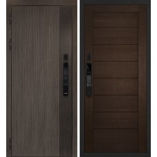 Вертикаль смарт/ТЕХНО 708 Дымчатый камень,  дуб мореный (замковая часть) / Венге