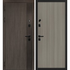 Вертикаль/Гладкая Дымчатый камень,  дуб мореный (замковая часть) / Эвкалипт португальский