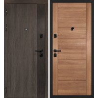 Вертикаль/Техно 708 Дымчатый камень,  дуб мореный (замковая часть) / Миндаль