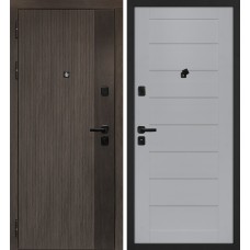 Вертикаль/Техно 708 Дымчатый камень,  дуб мореный (замковая часть) / Манхэттен