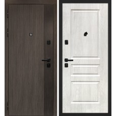 Вертикаль/Версаль 02 Дымчатый камень,  дуб мореный (замковая часть) / Дуб жемчужный