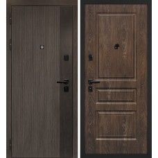 Вертикаль/Версаль 02 Дымчатый камень,  дуб мореный (замковая часть) / Дуб корица