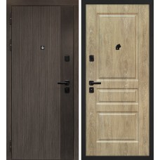 Вертикаль/Версаль 02 Дымчатый камень,  дуб мореный (замковая часть) / Дуб песочный