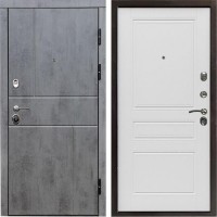 Входная дверь Termo Door Вертикаль бетон Классика Лиственница
