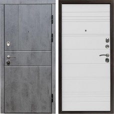 Входная дверь Termo Door Вертикаль бетон White Line
