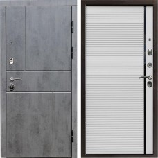 Входная дверь Termo Door Вертикаль бетон Porte white