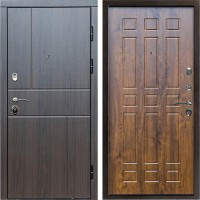 Входная дверь Termo Door Вертикаль венге Спарта дуб