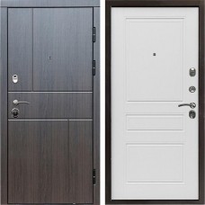 Входная дверь Termo Door Вертикаль венге Классика Лиственница