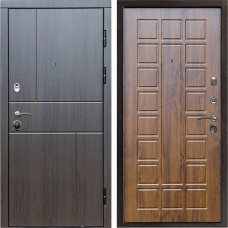 Входная дверь Termo Door Вертикаль венге Престиж дуб