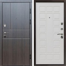 Входная дверь Termo Door Вертикаль венге Престиж бежевый матовый