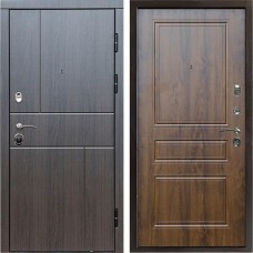 Входная дверь Termo Door Вертикаль венге Классика Дуб
