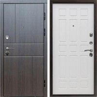 Входная дверь Termo Door Вертикаль венге Спарта лиственница