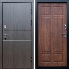 Входная дверь Termo Door Вертикаль венге Премиум орех