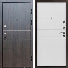 Входная дверь Termo Door Вертикаль венге Горизонт белый