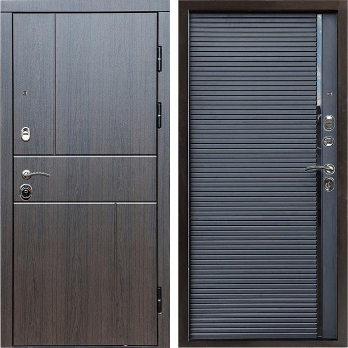 Входная дверь Termo Door Вертикаль венге Porte black