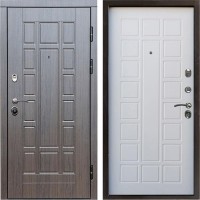 Входная дверь Termo Door Виргиния венге Престиж Белое дерево