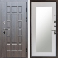 Входная дверь Termo Door Виргиния венге Зеркало Триумф лиственница белая