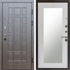 Входная дверь Termo Door Виргиния венге Зеркало Триумф лиственница белая