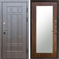 Входная дверь Termo Door Виргиния венге Зеркало триумф дуб