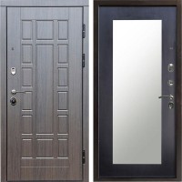 Входная дверь Termo Door Виргиния венге Зеркало триумф венге